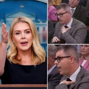 LIVE TV MELTDOWN! A veteran reporter just torched their own career after dropping a jaw-dropping insult on Karoline Leavitt. Leavitt’s lightning-fast clap-back froze the internet—and the network booted the journalist before the cameras even cooled. What vile remark triggered the instant firing? How did Leavitt flip the script in seconds? The uncensored exchange is ripping across the internet right now, and viewers can’t stop praising her savage comeback. Tap in to see the fiery moment everyone’s talking about—you won’t believe what happened next! More details in the comments below…