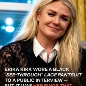 Erika Kirk’s Bold Pantsuit Turned Heads — But What She Shared Meant Even More