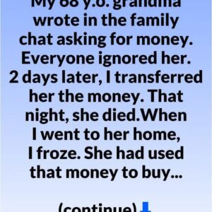 The Last Gift: How My Grandmother’s Final Act of Love Changed My Heart Forever