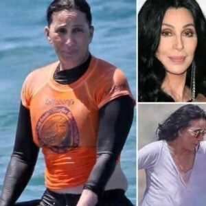 Braless Cher in wet clothes😱😱The fans were horrified to see braless 75-year-old Cher in wet clothes! 😳😱 This is what the iconic singer looks like when she thinks no one is watching her!